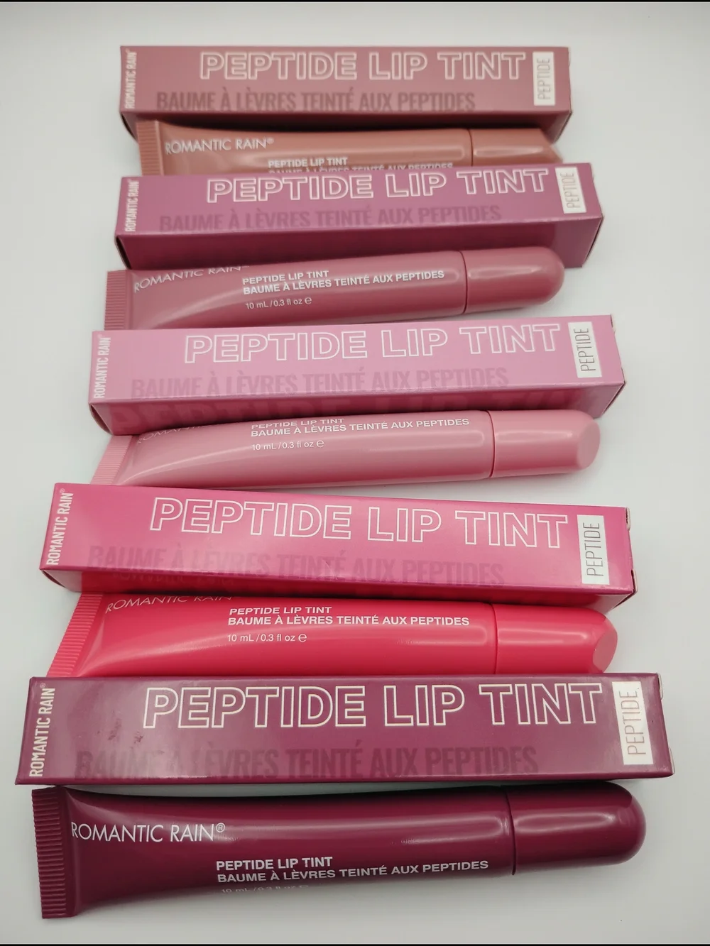 5 Peptide Lip Tint — Pink and Rose Shades